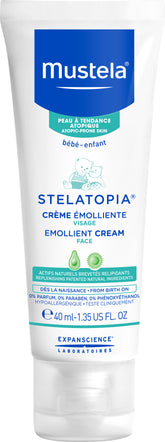 Mustela Stelatopia Emollient Face Cream 40mL